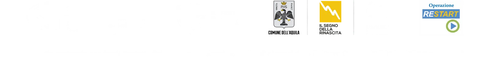 Parlamento europeo – Ufficio in Italia, Università degli Studi dell'Aquila, Comune dell'Aquila, Il segno della rinascita, L'Aquila 2026 Capitale italiana della Cultura, Operazione Restart. Progetto sostenuto con fondi Restart – Sviluppo delle potenzialità culturali ai sensi delle Delibere CIPE n. 49/2016 e CIPESS n. 42/2023